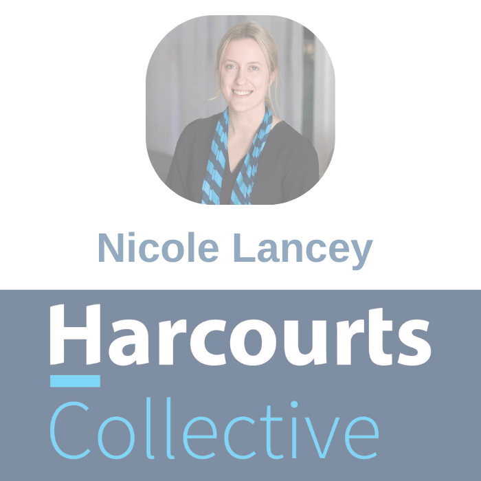 Nicole Lancey from Harcourts Collective Festival Sponsor Tile