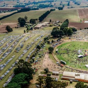 View of the Thorpdale Potato Festival